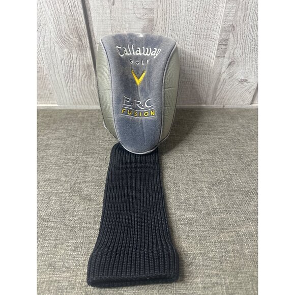 Callaway E.R.C. Fusion Golf Headcover Black Gray - Picture 3 of 4